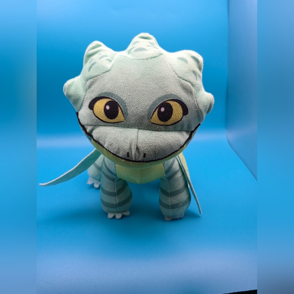 Green Plush Dragon Toy